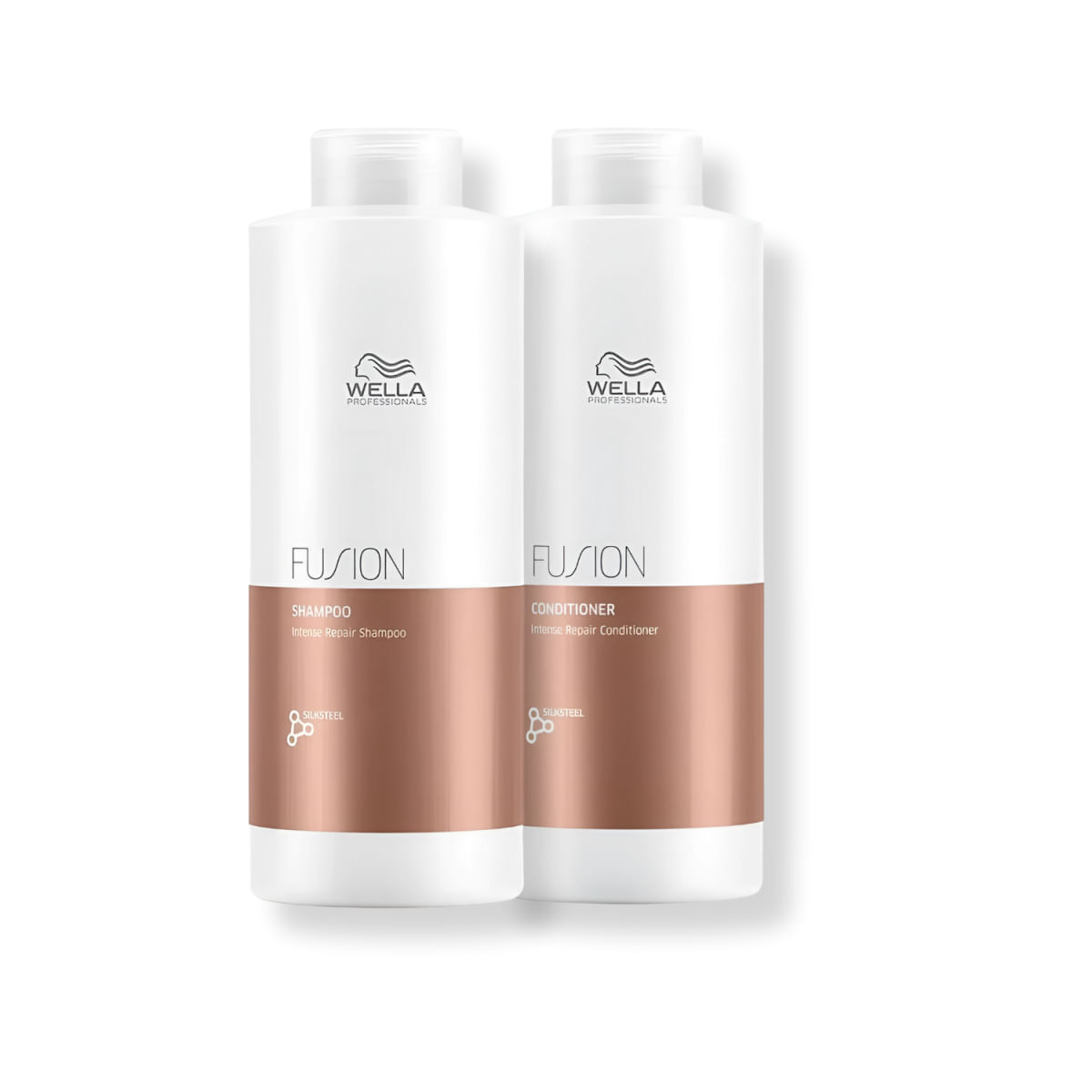 Kit com 2 Produtos: Wella Nutri-Fusion Shampoo + Condicionador para Cabelos Danificados