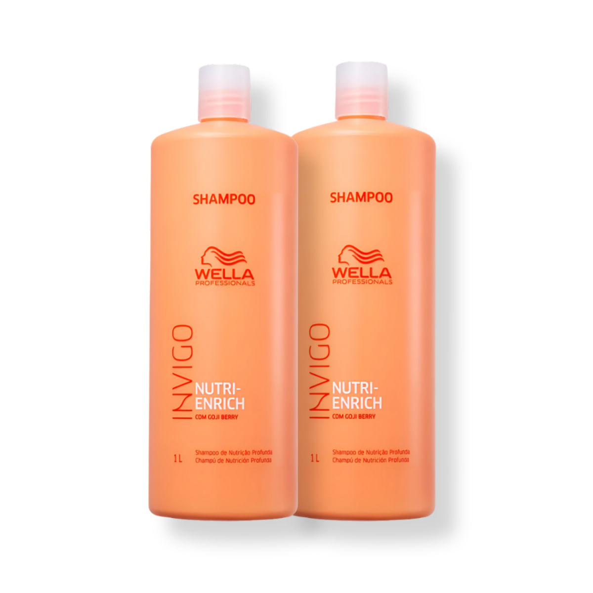 Kit Wella Nutri-Enrich 2x Shampoo 1L