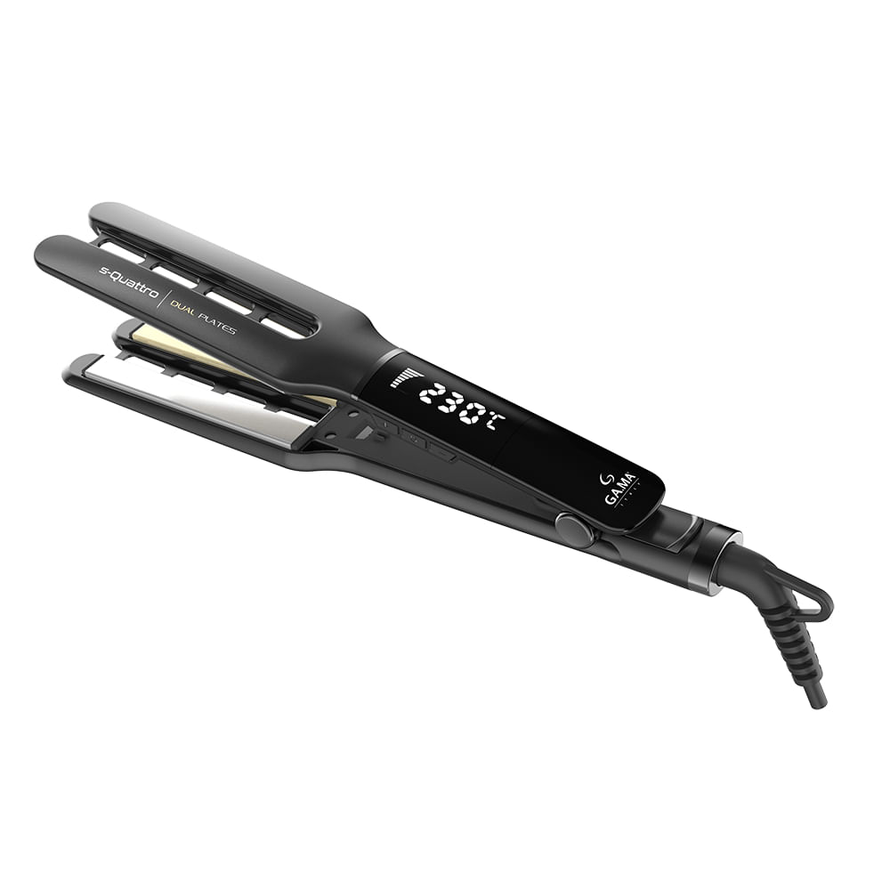Prancha de Cabelo Gama S-Quattro Dual Plates Bivolt