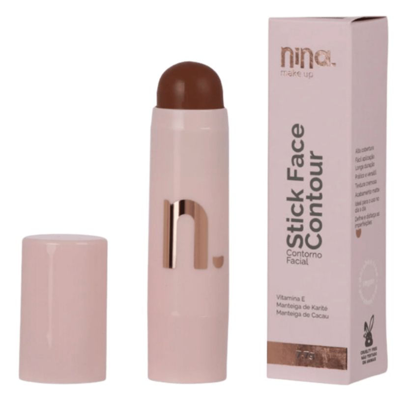 Nina Makeup Stick Contour 1 - Contorno Facial 7,7g - Light
