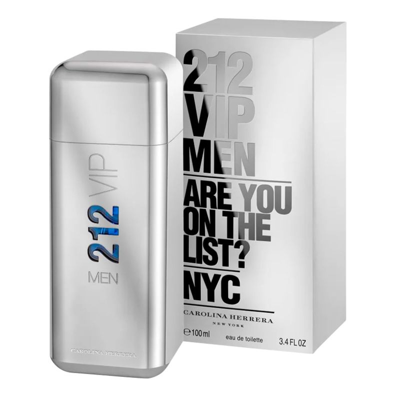 新品　212 VIP MEN オードパルファム　100ml Carolina Herrera 212 VIP Men Eau de Toilette - Perfume Masculino