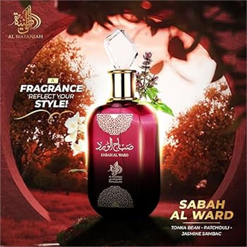 Al Wataniah Sabah Al Ward EDP 100ml - Época Cosméticos
