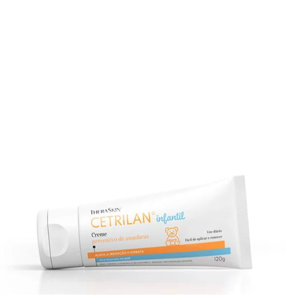 Cetrilan Creme Para Prevenção De Assaduras Com 120g
