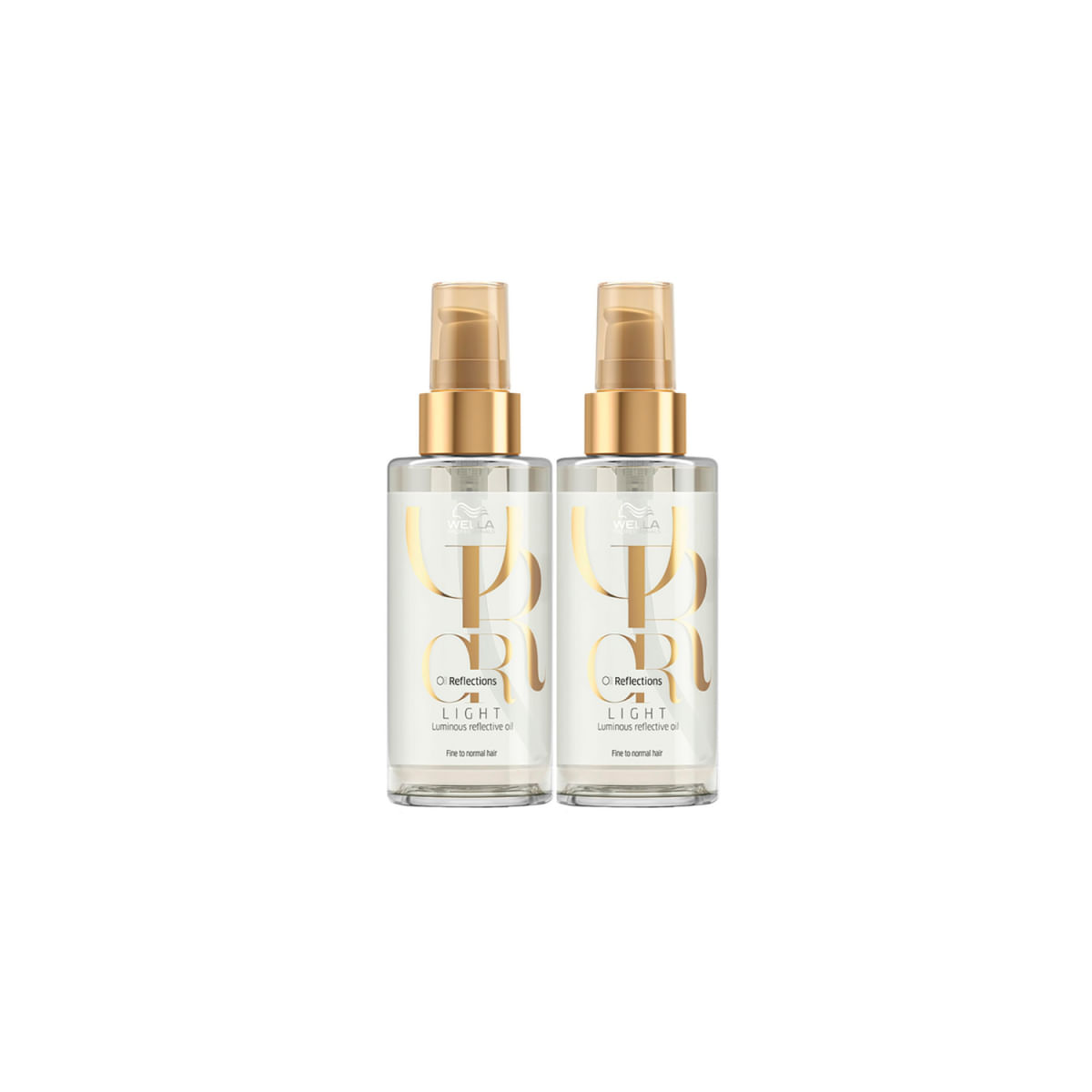 2x Óleo Capilar 100ml Oil Reflections Light