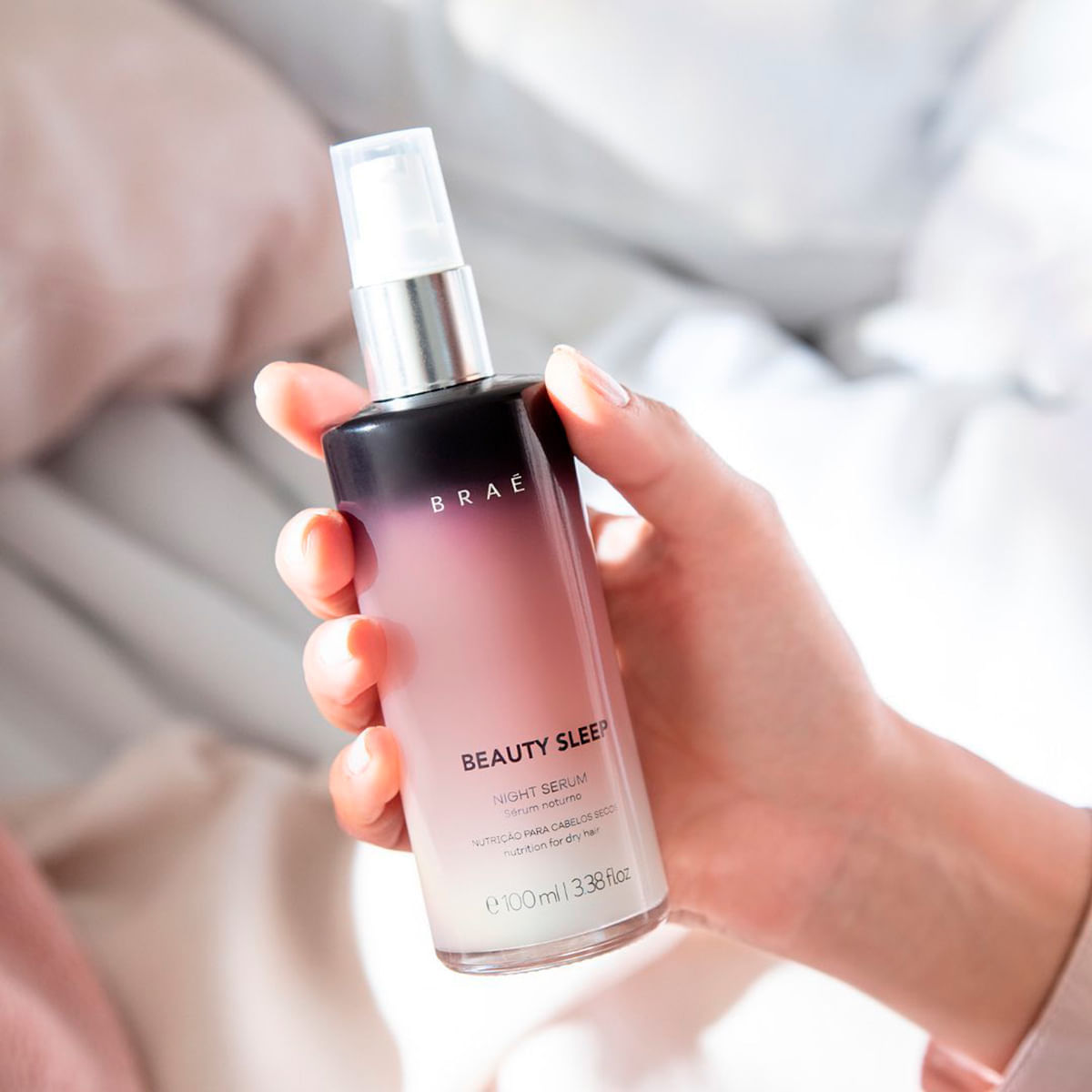 Kit Braé Hair Proteín Essential Hair Spray Máscara e Beauty Sleep (4 produtos)