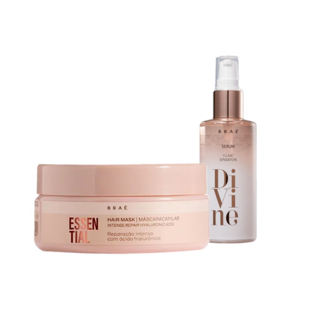 Kit Braé Essential Máscara e Divine Óleo (2 produtos)