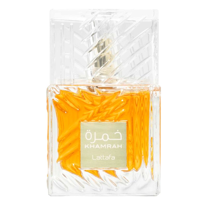 Lattafa Khamrah Eau de Parfum Perfume Árabe Unissex 100ml - Época