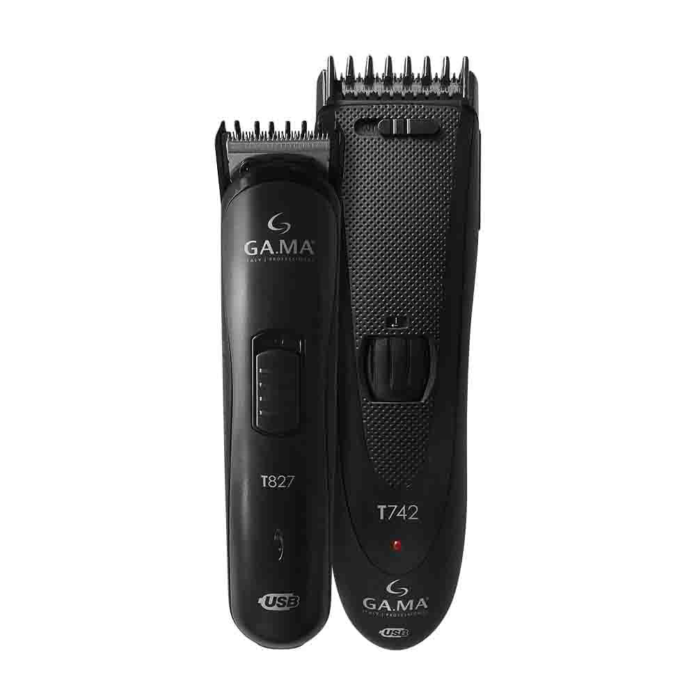 Kit Gama Máquina de Corte T747 Black Titanium USB Bivolt