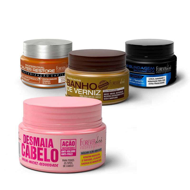 Kit Mini Máscaras Forever Liss - Época Cosméticos