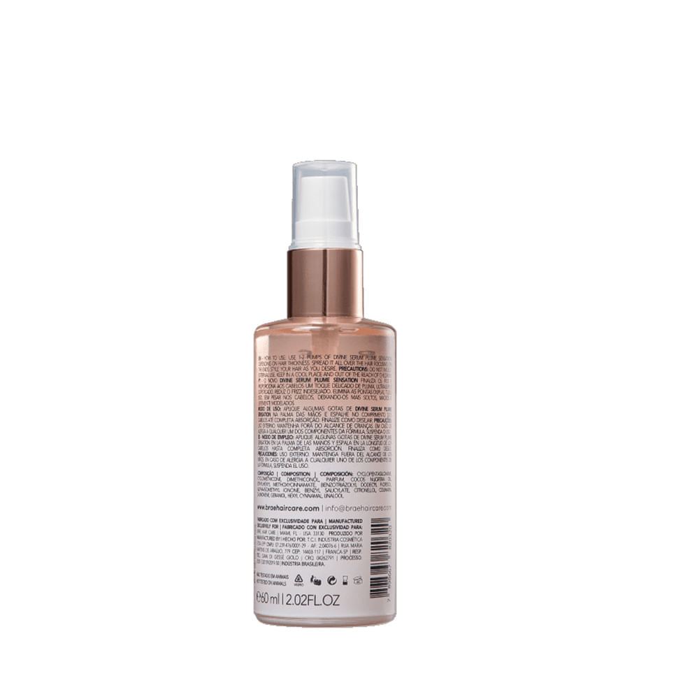 BRAE Divine Plume Serum Reparador 60ml (2 unidades)