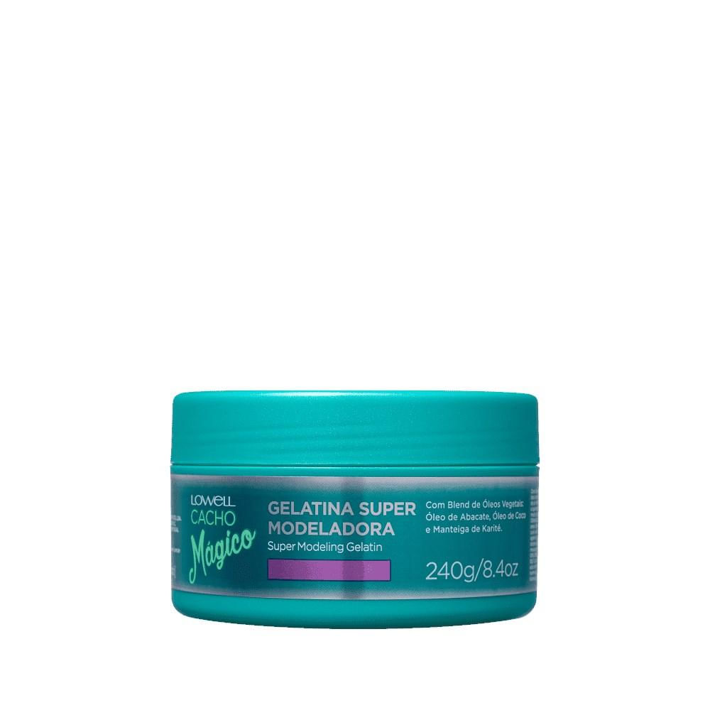 Lowell Cacho Mágico Super Modeladora - Gelatina Ativadora de Cachos 240g