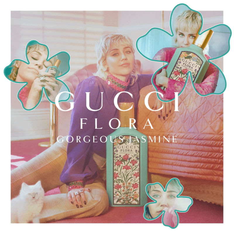 Gucci Flora Gorgeous Jasmine Eau de Parfum - Perfume Feminino 50ml