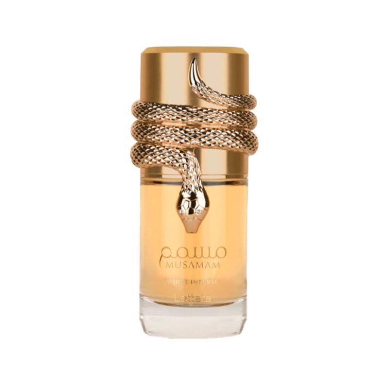 Lattafa Musamam White Intense Perfume Árabe Unissex Eau de Parfum