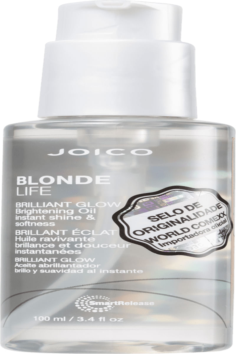 Joico Blonde Life Brilliant Glow Brightening Oil - Óleo Capilar 100ml