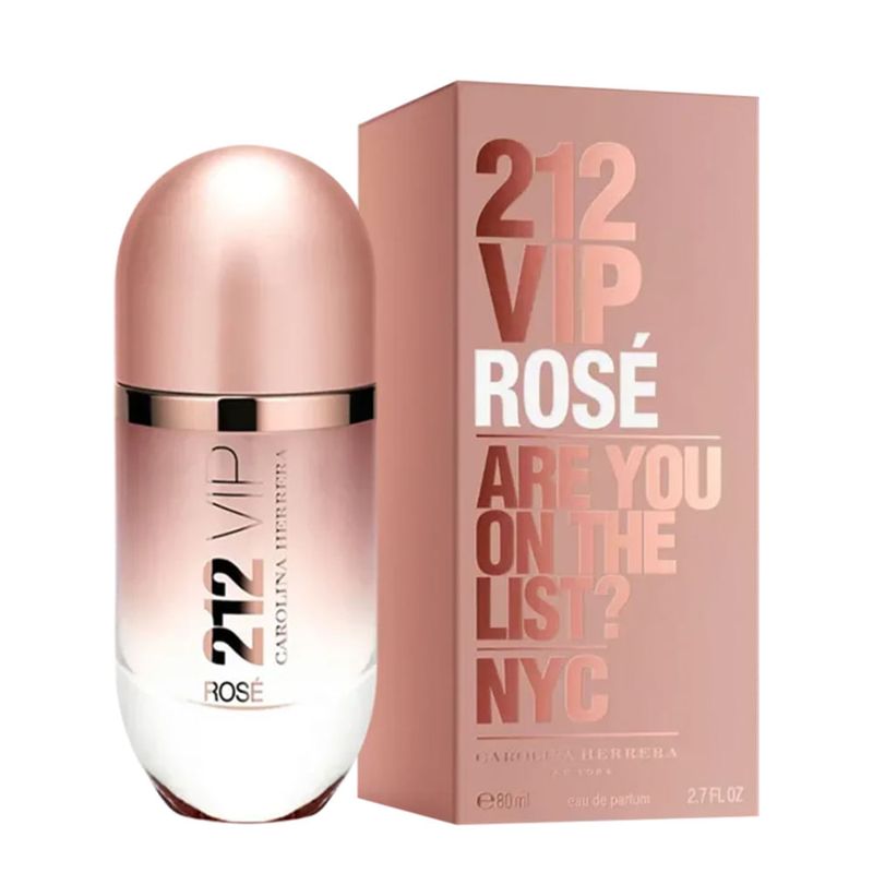 キャロライナへレラ212 VIP ROSEオーデパルファム 30ml Carolina Herrera 212 VIP Rosé Eau de Parfum - Perfume Feminino