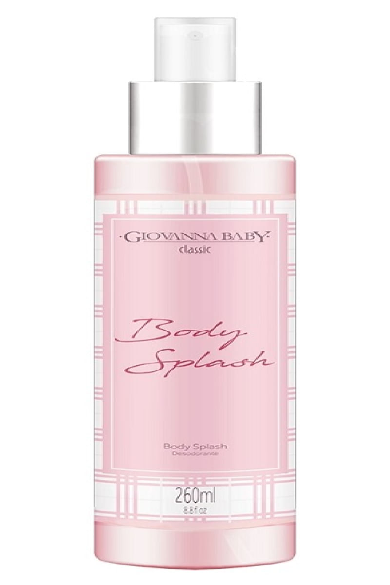 Body Splash Desodorante Corporal Giovanna Baby Classic 260ml