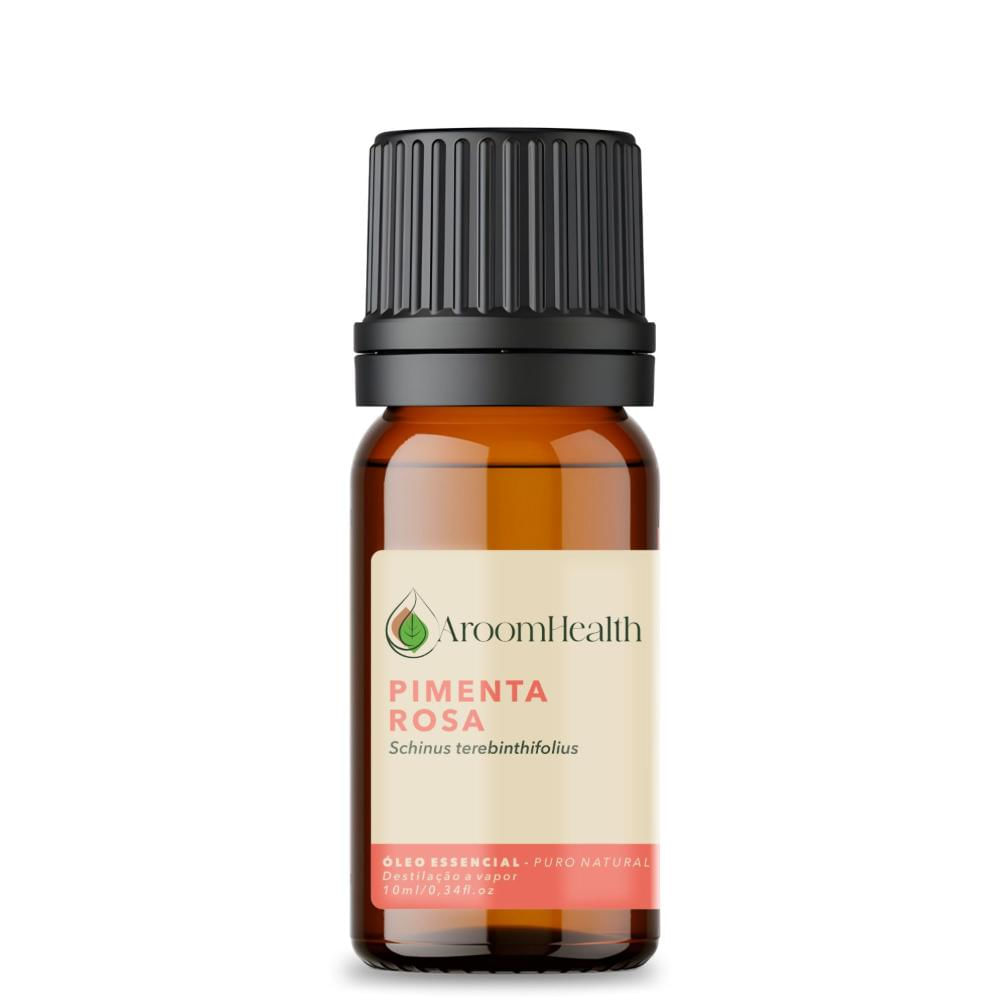 AroomHealth Óleo essencial puro natural de Pimenta Rosa – 10 ml
