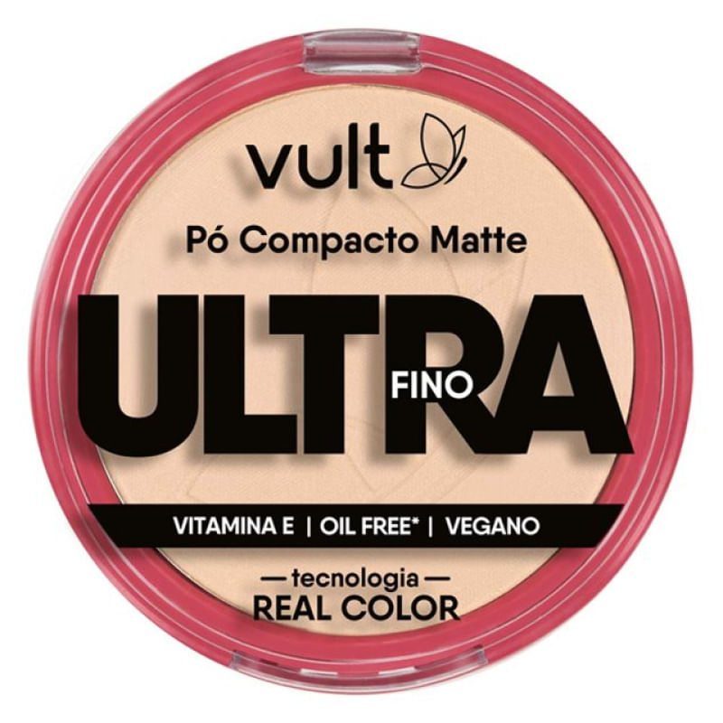 Vult Ultrafino Cor V420 Pó Compacto Matte 9g
