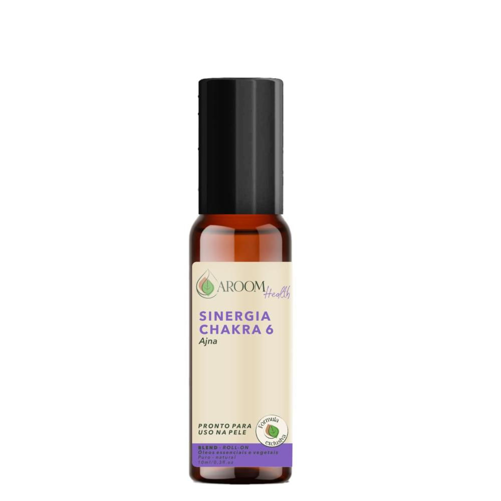 AroomHealth Sinergia Chakra 6 Ajna Roll- on 10ml- Fórmula Exclusiva