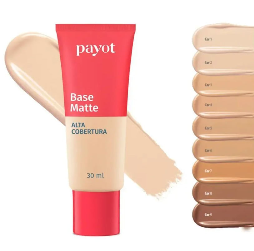 Payot Base Matte Alta Cobertura Cor 02 30ml
