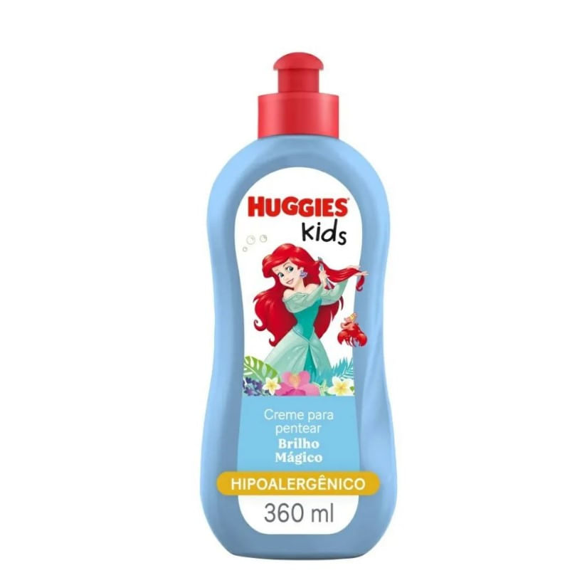 Creme Para Pentear Huggies Hidratação e Brilho Kids Ariel 360ml