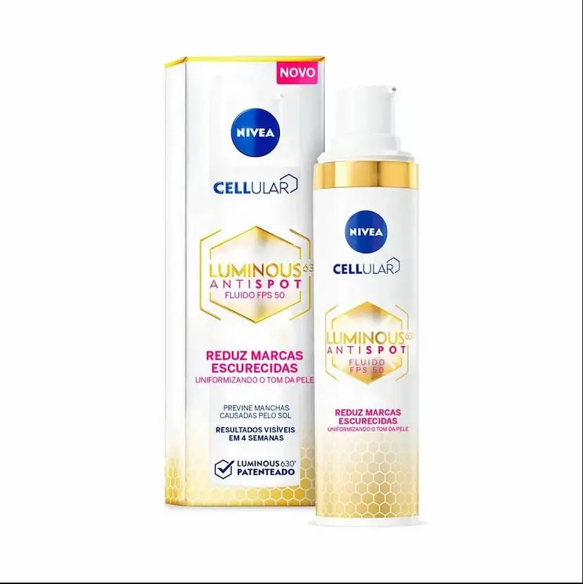FLUÍDO FACIAL NIVEA LUMINOUS 630º FPS50 40ML