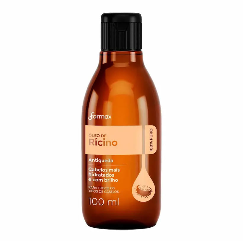 Óleo de Ricino  Farmax Puro 100ml