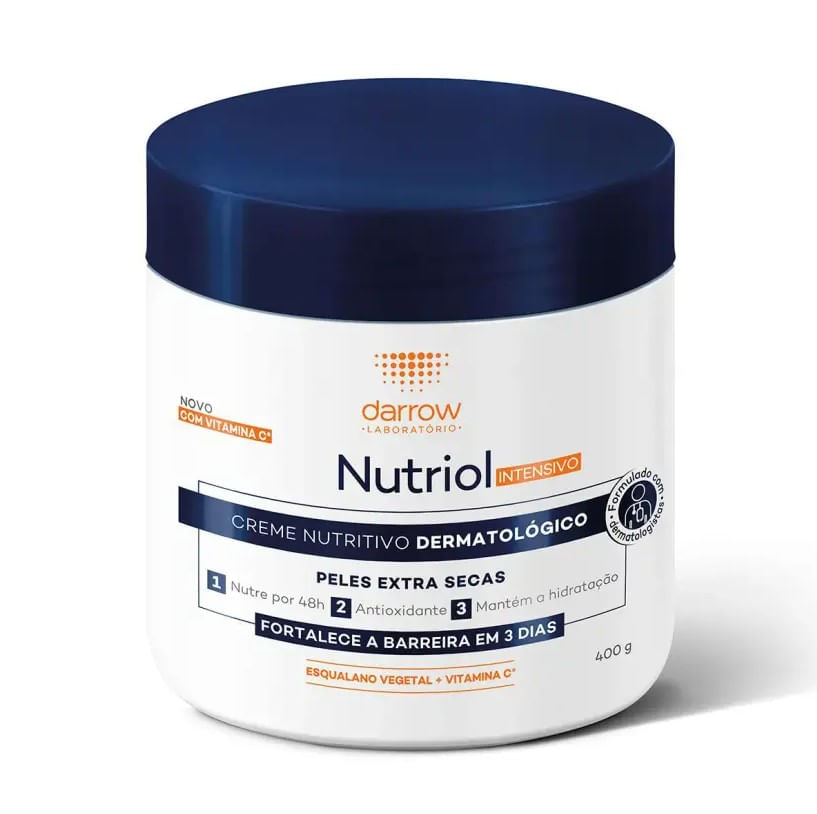 Creme Hidratante Nutritivo Corporal Darrow Nutriol Intensivo 400g