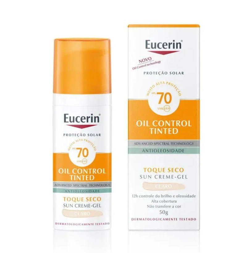 Eucerin Sun Oil Control Cor Clara FPS70