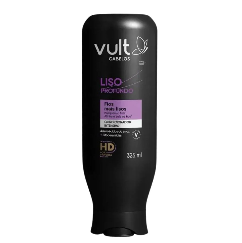 Condicionador Intensivo Vult Cabelos Liso Profundo 325ml
