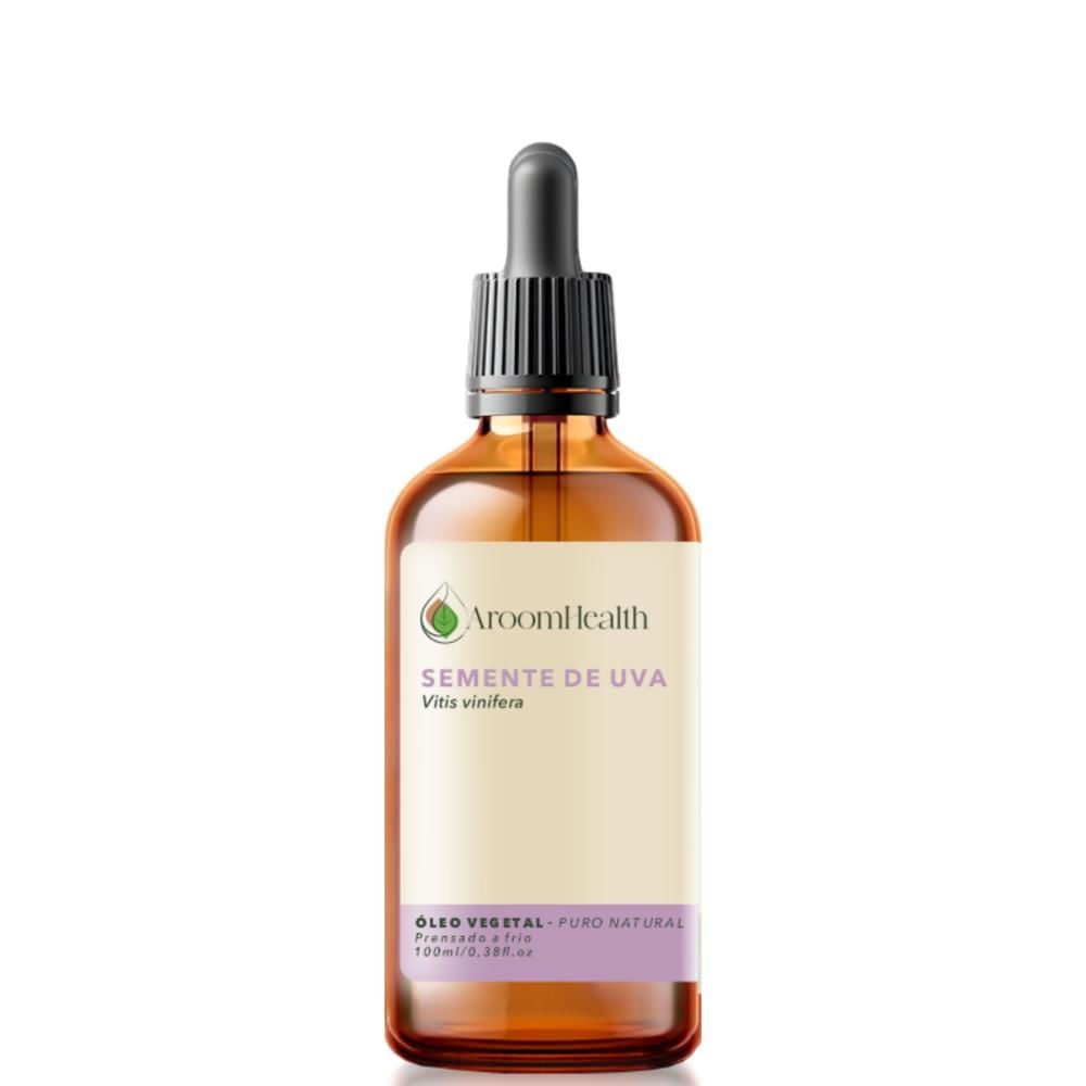 AroomHealth Óleo vegetal puro natural de semente de Uva  100ml
