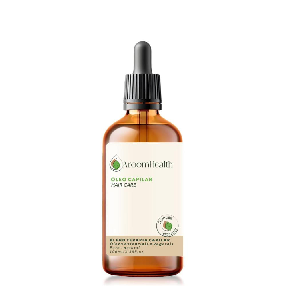 AroomHealth Blend de óleos capilares Hair Care 100 ml - Fórmula Exclusiva