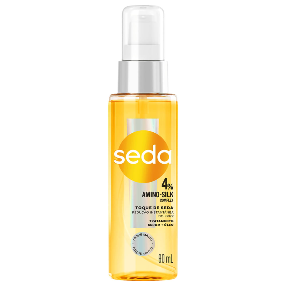 Sérum Condicionante Seda Óleo Tratamento Toque de Seda 60ml