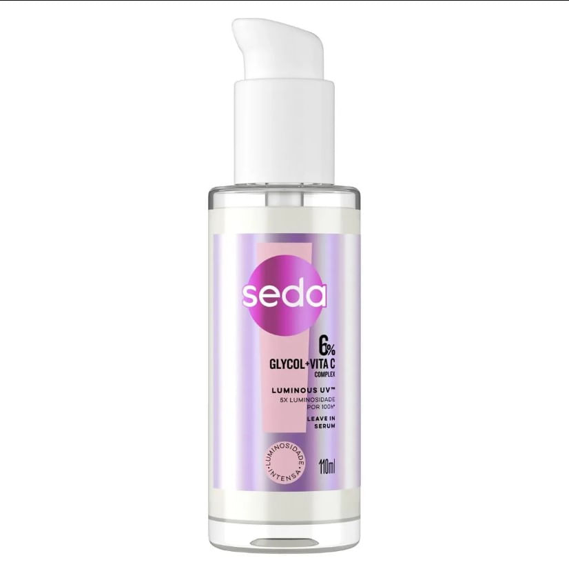 Seda Leave-in Sérum Luminous UV Pump 110ml