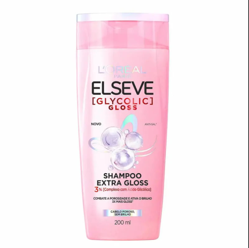 Shampoo Elseve Glycolic Gloss 200ml