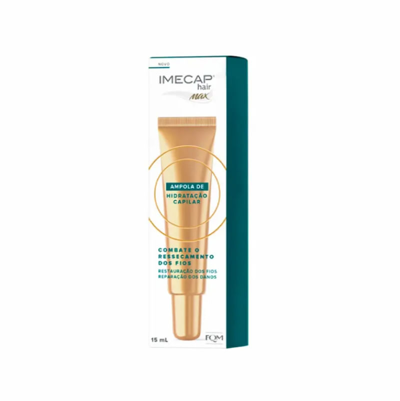 Ampola de Hidratação Capilar Imecap Hair Max 15ml