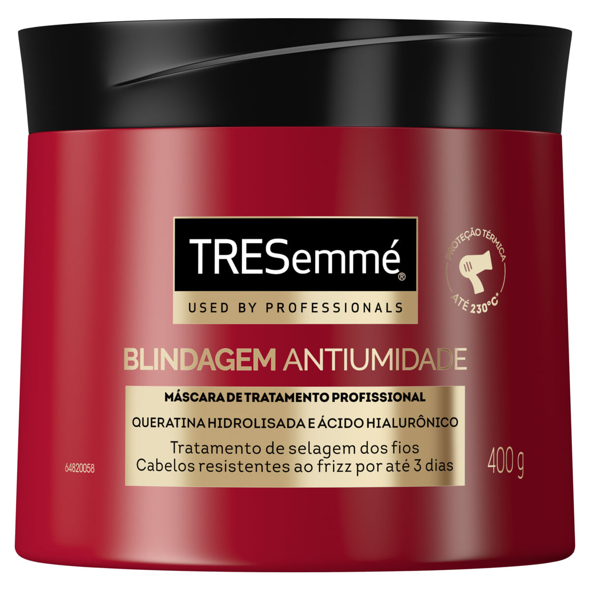 Máscara de Tratamento TRESemmé Blindagem Antiumidade 400g