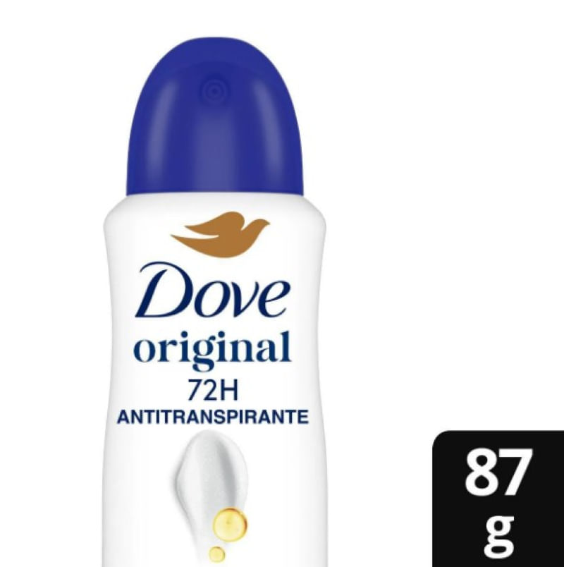 DESODORANTE AEROSOL DOVE ORIGINAL 150ML - Época Cosméticos