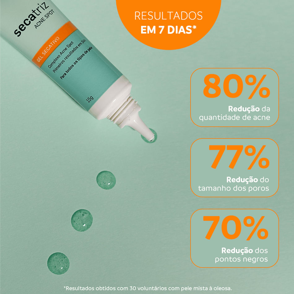 Dermage Secatriz Acne Spot 15g Gel Secativo da Acne - Época Cosméticos