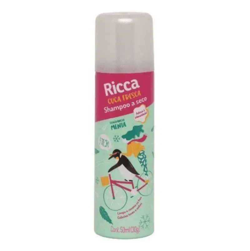 Shampoo a Seco Ricca Menta 50ml