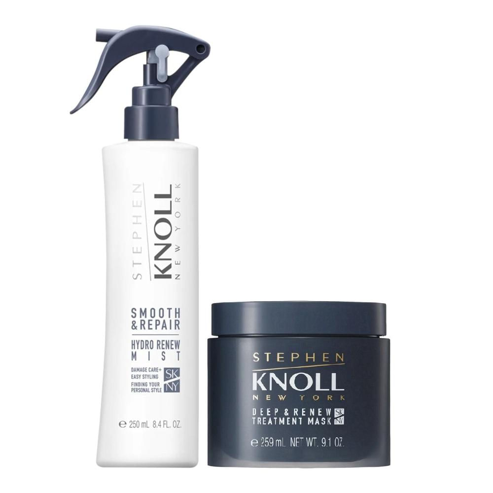 Kit Stephen Knoll Deep & Renew - Máscara 259ml + Leave-in Smooth 250ml