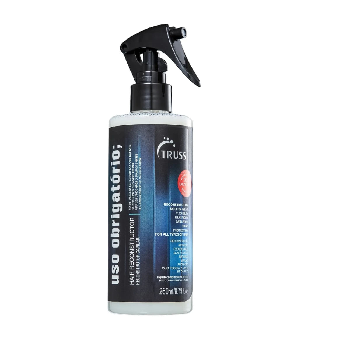 TRUSS Uso Obrigatório - Tratamento Líquido Reconstrutor 260ml