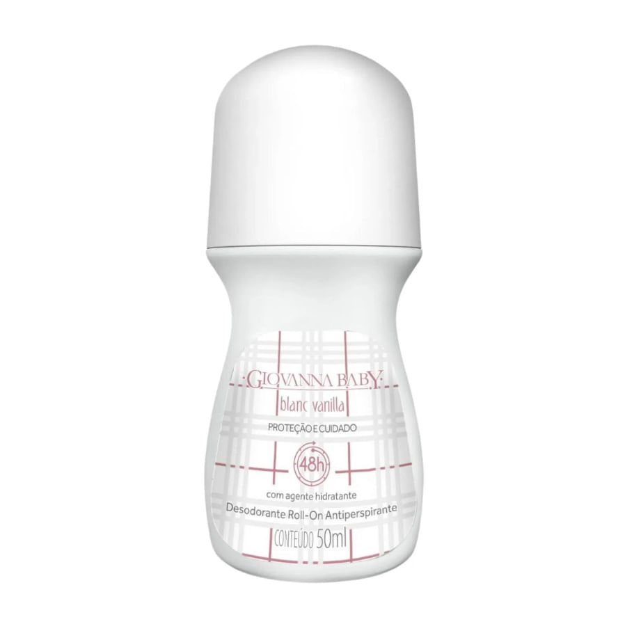 DESODORANTE ROLL-ON GIOVANNA BABY 50ML BLANC VANILLA 2 UNI