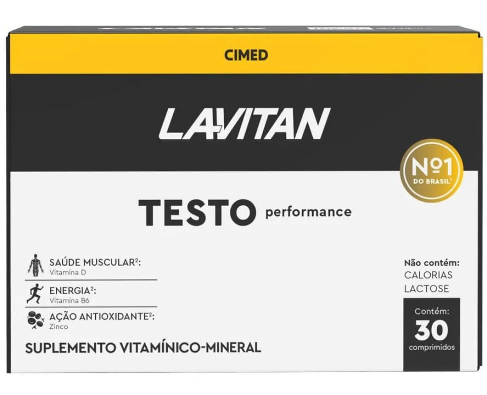 TESTO PERFORMANCE 30 COMPRIMIDOS CIMED