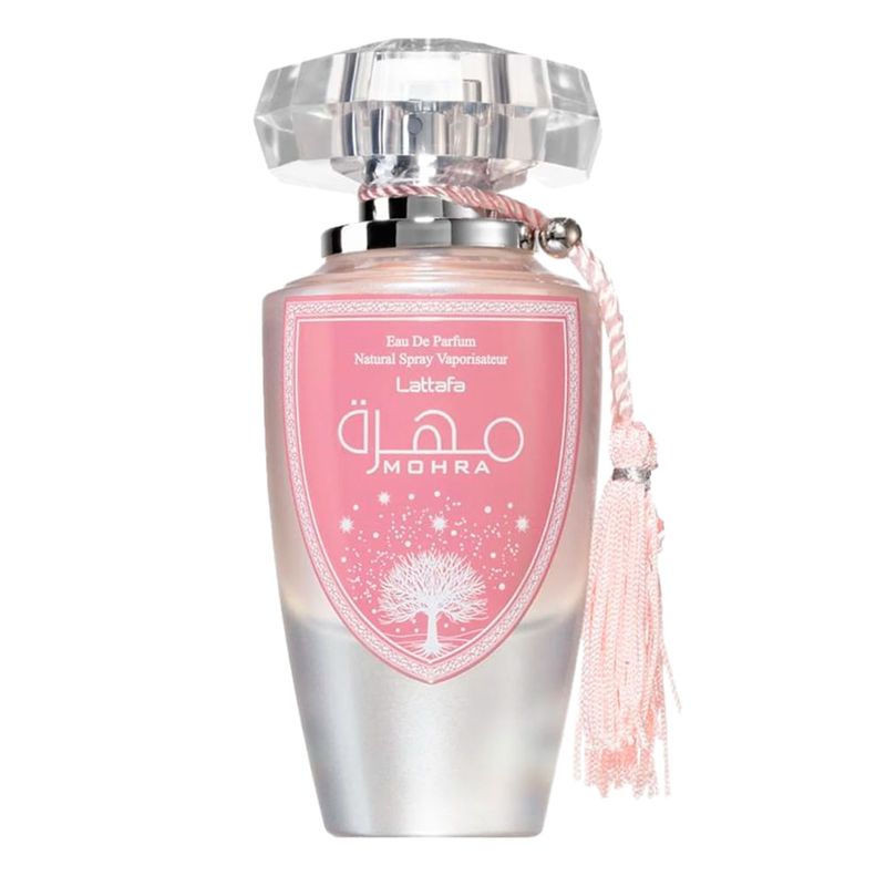 Lattafa Mohra Silky Rose Eau de Parfum Perfume Árabe Feminino