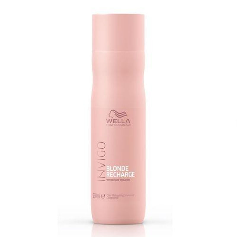 Invigo Blonde Recharge Cool Blonde Shampoo 250ml - Wella Professionals