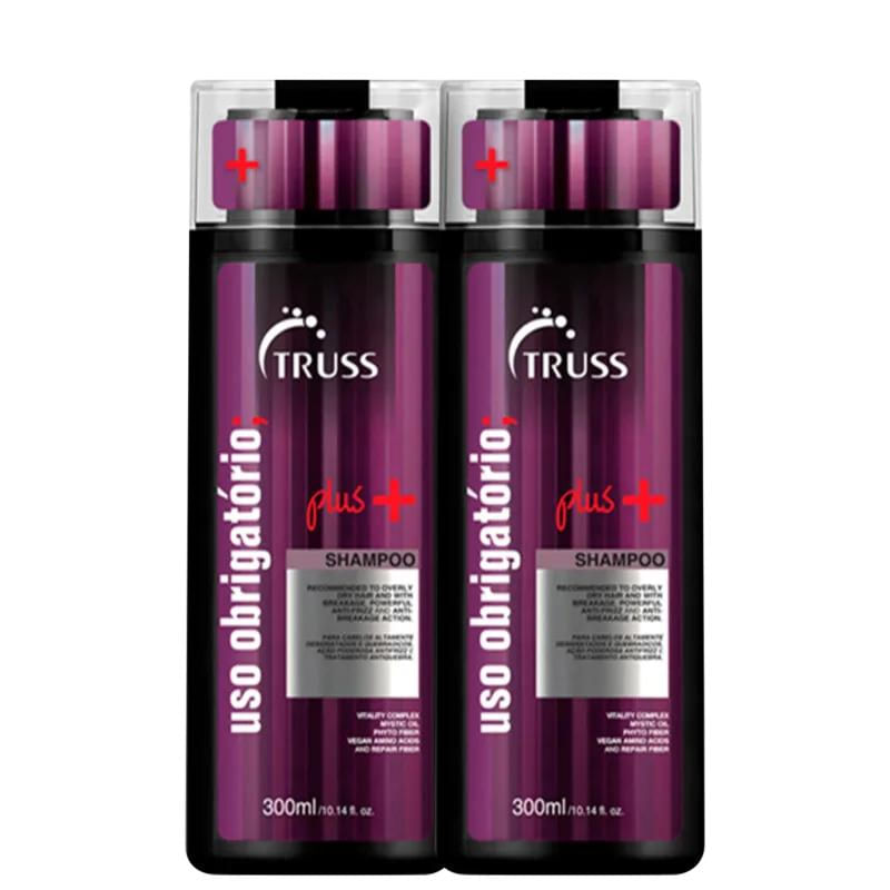 Truss Uso Obrigatório Plus+ kit Shampoo 300ml + Condicionador 300ml