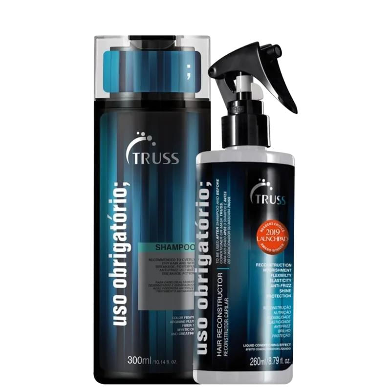 Kit Truss Uso Obrigatório Antifrizz (2 Produtos)