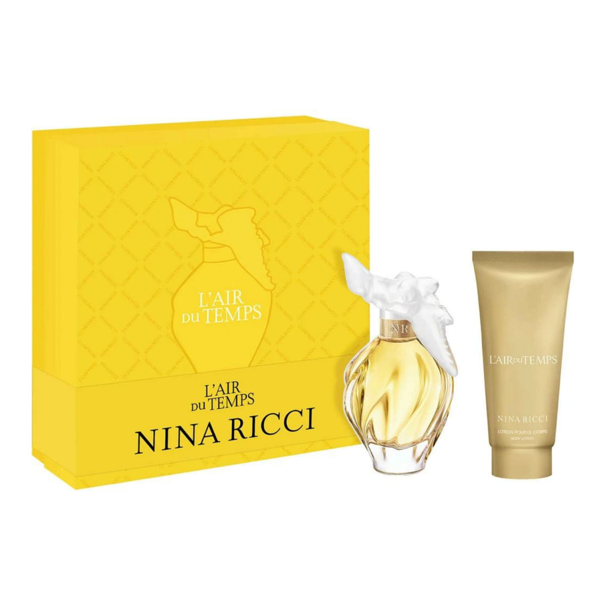 Kit Perfume Feminino L'Air du Temps de Nina Ricci Eau de Toilette