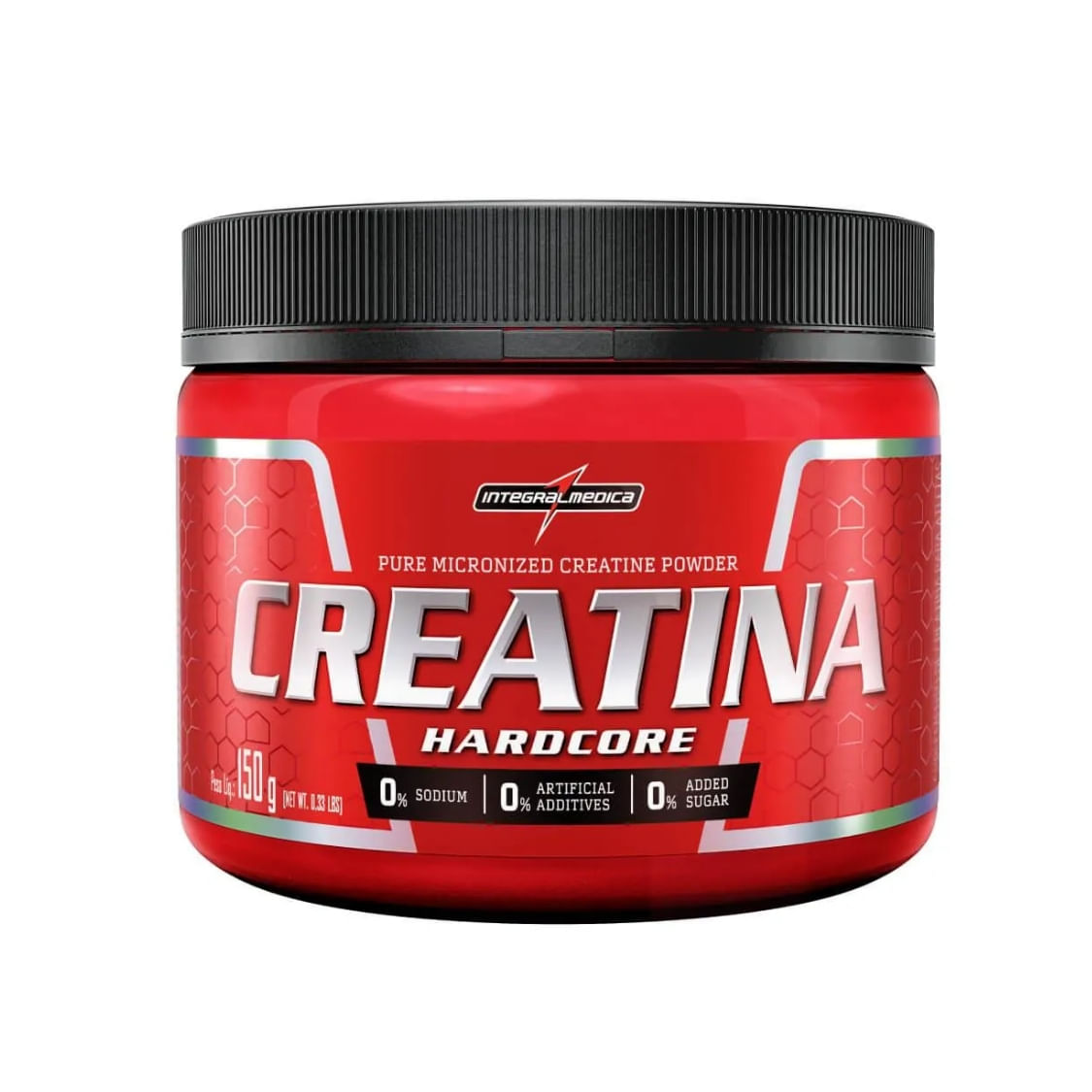 CREATINA HARDCORE PURE INTEGRALMÉDICA 150G